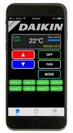 daikin air conditioning app for smartphone